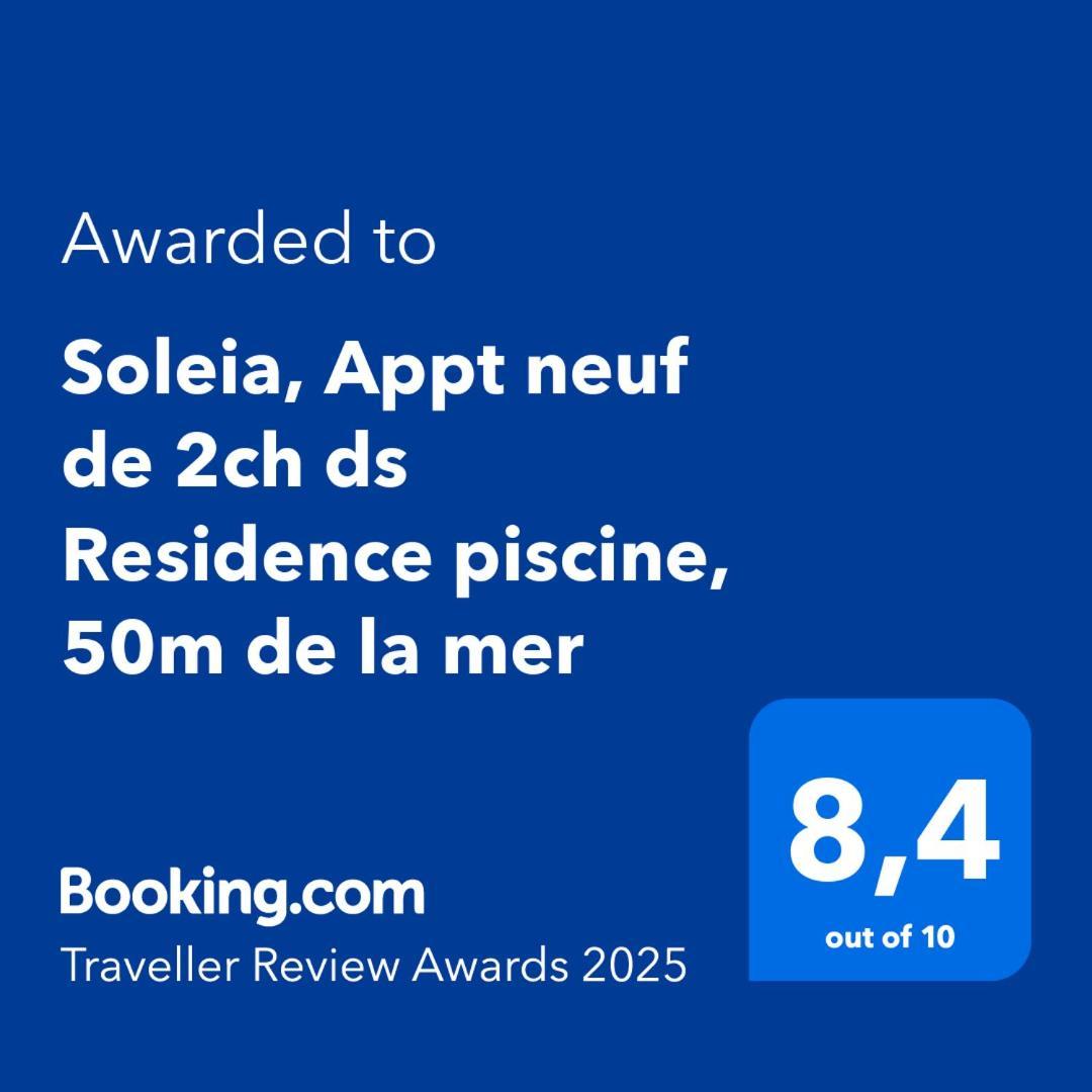 Soleia, 1 ou 2 Appts 2ch ds Residence piscine, salle de sport 50m de la mer Grand Baie Extérieur photo
